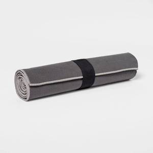 lot 2881 image: Yoga Mat Towel Gray- All In Motion Polyester Sports Accessory - Retail $20