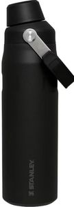 lot 2975 image: Stanley 24oz IceFlow Aerolight Fast Flow Water Bottle - Black 2.0 Double-Wall, BPA-Free, Leakproof Stainless Steel - Retail $35