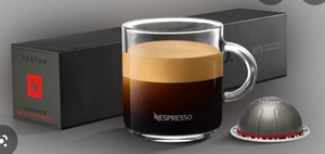 lot 2998 image: Nespresso Coffee Pods Gran Lungo Decaffeiato 10 Pods