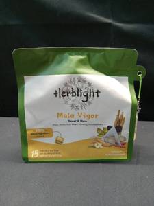 lot 3011 image: Herblight Male Vigor Sweet &amp Warm 15 Tea Bags&nbsp