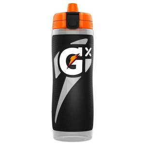lot 3139 image: Gatorade GX Refillable Water Bottle  Black  30oz