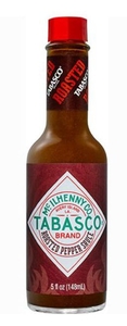 lot 3158 image: Tabasco Roasted Pepper Hot Sauce 5oz Bottle&nbsp