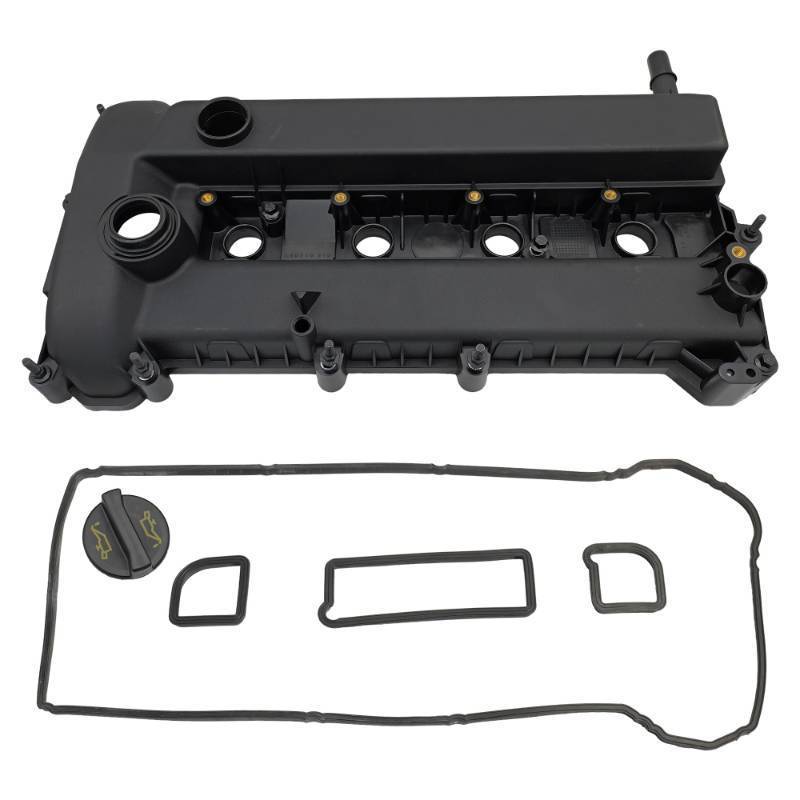 lot 5019 image: NOVAPARTS L502-10-210E Engine Valve Cover with Gasket for 2010-2013 Mazda 3, 2009-2015 Mazda 5, 2011-2013 Maz-da 6, 2010-2012 CX-7 2.0L 2.3L 2.5L, Replaces L502-10-210C L502-10-210B - Retail $55