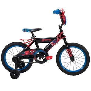 lot 5001 image: Huffy Marvel Spider-Man Bike 16  - Black - Retail $120