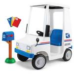 Kid Trax Kids USPS Mail Carrier 6 Volt Electric Ride on Toy,  for Ages 3-5, 60lb Capacity - Retail: $720