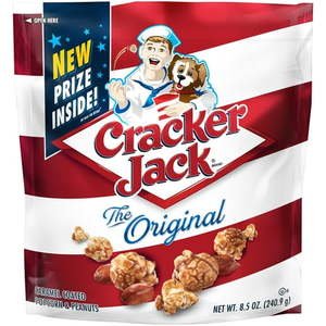lot 3212 image: Cracker Jack The Original Caramel Coated Popcorn & Peanuts 8.5 oz