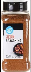 lot 3255 image: Happy Belly Jerk Seasoning Spice Blend 20 Oz