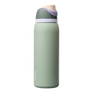 lot 3272 image: Owala 40oz FreeSip Stainless Steel Water Bottle - Misty Meadow - Retail $40