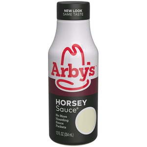 lot 3291 image: Arby s Horsey Sauce  12 fl oz.