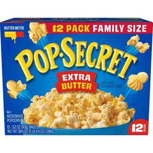 lot 3295 image: Pop-Secret Extra Butter 12 Pack Family Size
