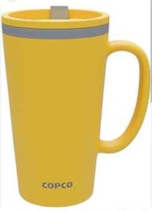 lot 3322 image: Copco Cone Insulated Travel Mug with Handle 16 oz