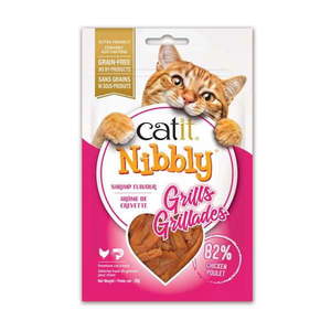 lot 3323 image: Catit Nibbly Grills Cat Treats Chicken And Shrimp Flavour, 30 G 1 Oz
