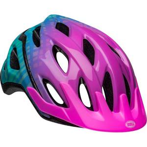 lot 3347 image: Bell Frenzy Youth BIke Helmet - PinkMint 8-14Y