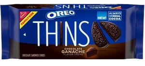 lot 3459 image: Oreo Thins Chocolate Ganache Cookies Family Size Package