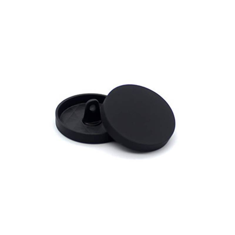 lot 55598 image: 10pcs Metal Flat Button, Replacement Big Buttons for Men Women Blazer Woolen Coat Shirt Jackets Suit Trousers Round Shaped Sewing Buttons (25mm, Matte Black)
