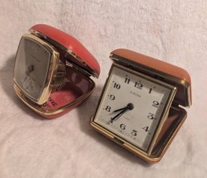 lot 1514 image: Westclox and Europa Travel Alarm Clock Set - 2 ct