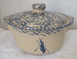 lot 3519 image: Robinson Ransbottom Roseville Pottery Crock