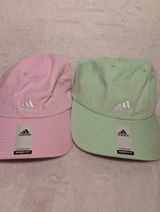 lot 5039 image: Adidas Womens Aeroready Baseball Caps Set - 2 ct