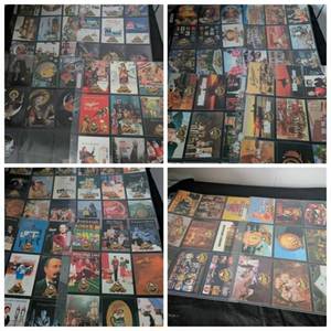 lot 1007 image: Miller Beer Collector Cards - Multiple Protective Sheets