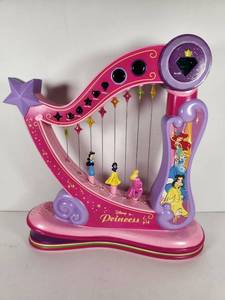 lot 107 image: Disney Princess Dance & Spin Light-Up Musical Harp