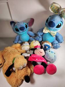 lot 158 image: Lot of Disney Plush