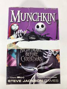 lot 215 image: Munchkin The Nightmare Before Christmas Card Game