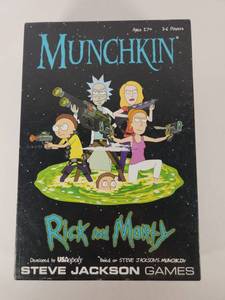 lot 216 image: Munchkin Rick and Morty Card Game