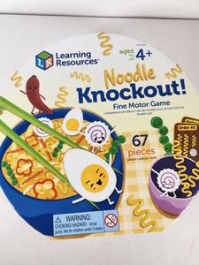 lot 229 image: Learning Resources Noodle Knockout Game