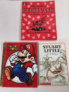 lot 243 image: Classic Childrens Book Collection - Ferdinand, Mario, Stuart Little