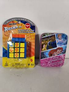 lot 261 image: Micro Toss Across and Disney Princess Playing Cards