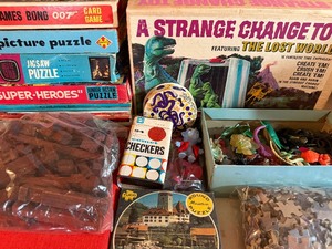 lot 27 image: Vintage Games -  James Bond and More, Please Read Description
