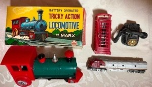 lot 31 image: Vintage Toys - Trains and Toys