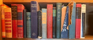 lot 49 image: Books - Vintage Hard Covers, Please See Pictures for Titles