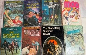 lot 67 image: Vintage Books - Hardy Boys and More - Please See Pictures for TitlesCopyrights
