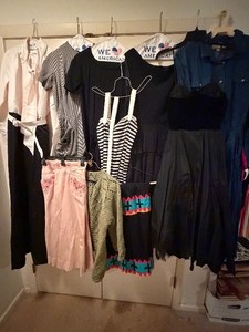 lot 203 image: Vintage Clothing - Misc StylesSizesBrands, Please See Pictures for Variety