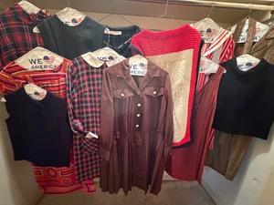 lot 205 image: Vintage Clothing - Misc StylesSizesBrands, Please See Pictures for Variety