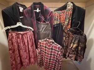 lot 213 image: Vintage Clothing - Misc StylesSizesBrands, Please See Pictures for Variety