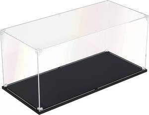 lot 3174 image: Clear Acrylic Display Case, Self-Assemble Showcase Collectibles