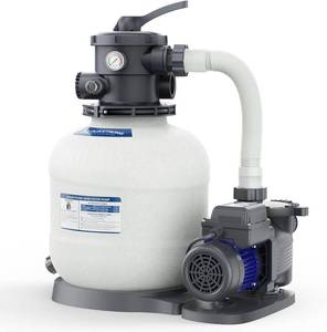 lot 3179 image: $230 AQUASTRONG 14in Sand Filter Pump for Above Ground Pool