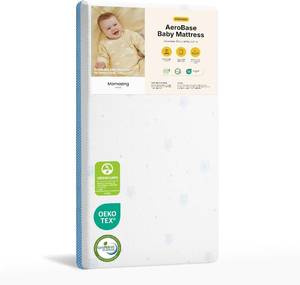 lot 3264 image: $110 MAMAZING Aerobase Baby Crib & Toddler Mattress, 2-Stage