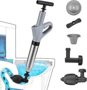 lot 3311 image: MaxxGeek Toilet Plunge Blaster, High-Pressure Plunger for Clogs