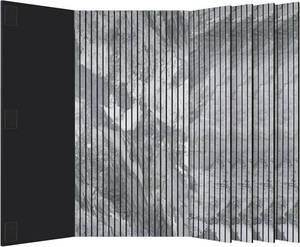 lot 3324 image: $140 BUBOS Acoustic Panels 4 Pack, Peel & Stick Marble Vein Panels