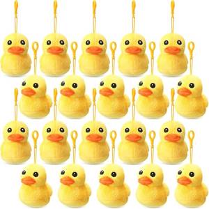 lot 3346 image: Skylety 20 Pcs Stuffed Duck Plush - 4-Inch Yellow Soft Toy