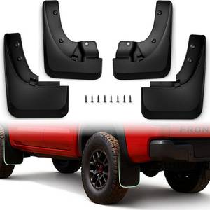 lot 3351 image: 4Pcs Mud Flaps for Nissan Frontier 2022-2025 Mudguards