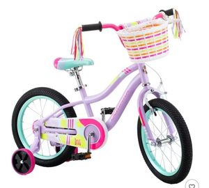 lot 4952 image: Schwinn Iris 16 Kids Bike - Purple - Retail $150