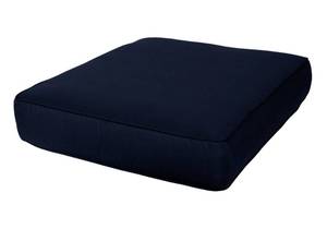 lot 1024 image: Cushion Source 27x 30 x 5 Deep Seating Chair Cushion (Sunbrella Navy) - Retail $140