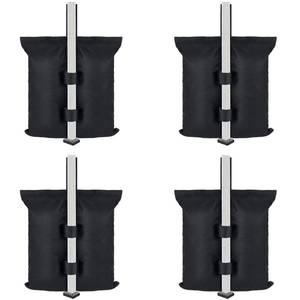 lot 1103 image: Canopy Weight Bags(120 lbs) for Pop up Canopy Tent, 1680D Heavy Duty Leg Weights - Set of 4 - Retail $21