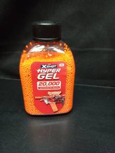 lot 1127 image: X-Shot Hyper Gel Blaster Pellets 20,000 Count - Retail $16