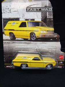 lot 1148 image: HOT WHEELS PREMIUM 70 CHEVELLE SS WAGON - Retail $21