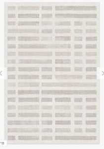 lot 1082 image: Cotton Blend Area Rug 8x10 - Retail $25